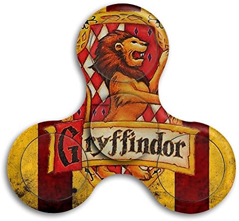Harry Potter Gryffindor Flag EDC Tri Fidget Spinner Hand Spinner Finger Spinner Finger Toy Relieve Stress High Speed Focus Toy For Adult And Children