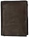 Marshal Wallet RFID Blocking Men's Leather Slim Trifold Wallet (Black)