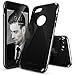 Ringke Fusion Compatible with iPhone 6S Case, Tough PC Back TPU Bumper [Drop Protection/Shock Absorption Technology] Raised Bezels Protective Cover for Apple iPhone 6 - Shadow Black