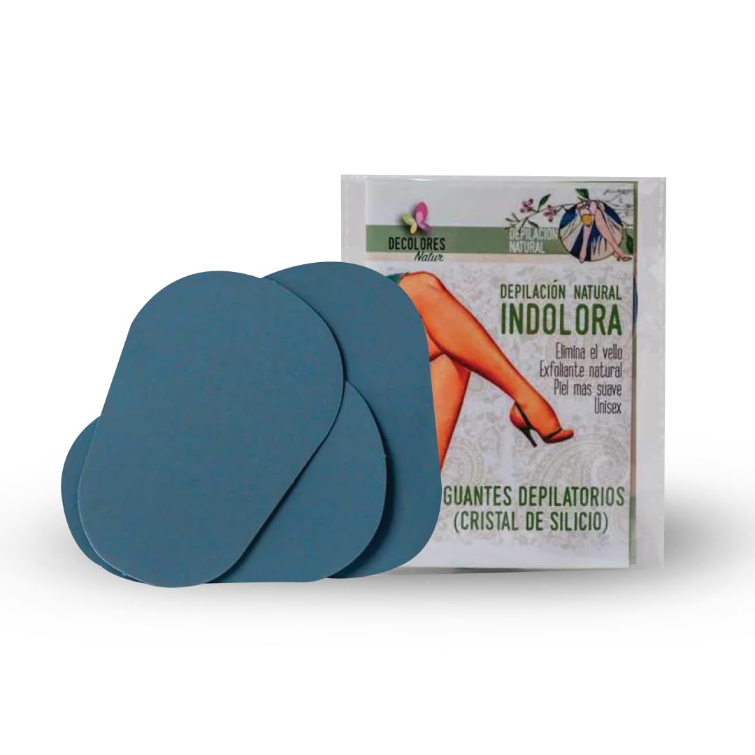 Decolores | Natural and Painless Hair Removal Body Refills | Ideal for Skin Care | Includes 15 Silicon Mineral Discs | Personal Care