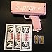 Rapid$Gun Money Gun Toy + 3 X 100 Prop Money + 2 X 9V Batteries | Make it Rain Real Money Dispenser - Supreme Dollar Shooter - Paper Money Spray (Pink)
