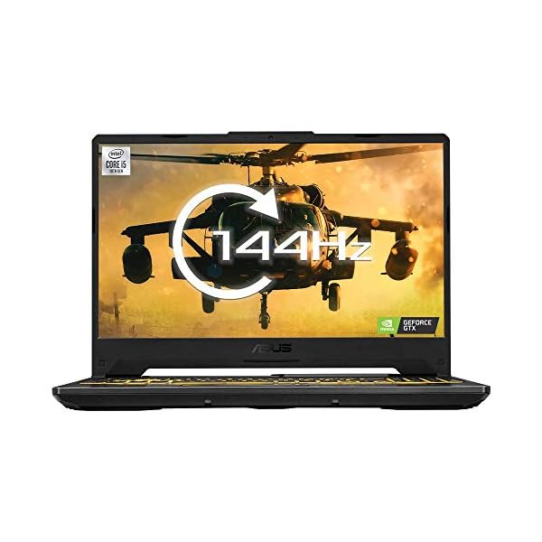 ASUS TUF FA506 144Hz Full HD 15.6" Gaming Laptop (AMD Ryzen 7-4800H, Nvidia GeForce RTX 2060 Graphics, 8GB RAM, 256GB PCIe SSD, Windows 10), Black