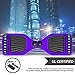 NHT Electric Smart Self Balancing Scooter Hoverboard LED Wheels Side Lights- UL2272 Certified (Chrome-Purple)