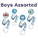 RAZBABY Pacifier Clip Blue, 1 EA