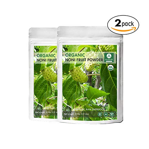 Naturevibe Botanicals USDA Organic Noni Fruit Powder (2lbs) (2 Pack of 1lbs Each) - Morinda Citrifolia