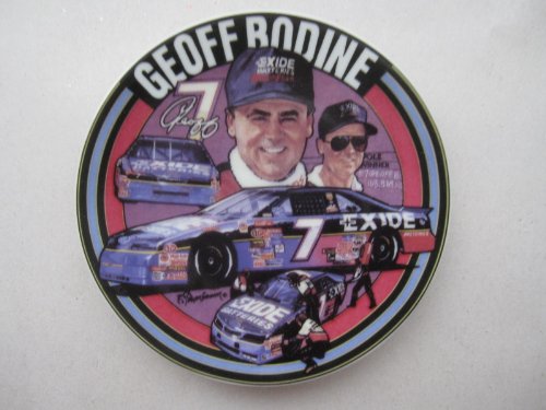 Porcelain Mini Plate of Geoff Bodine #7