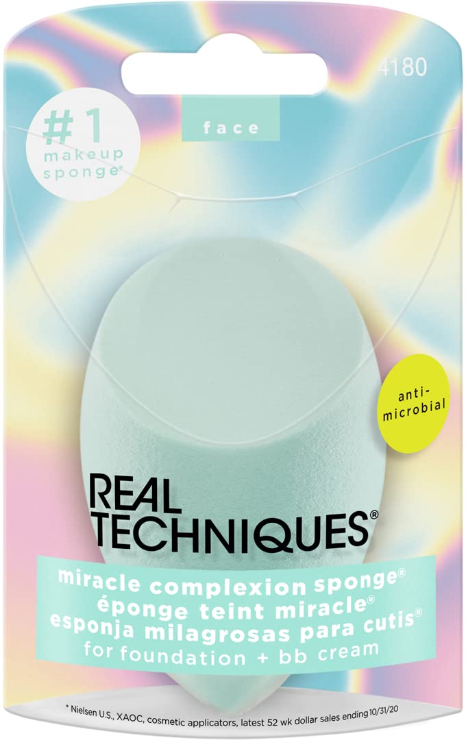 REAL TECHNIQUES Limited Edition Summer Haze Miracle Complexion Sponge - Green 1 pack