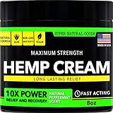 Hemp Cream Maximum Strength. Hemp Oil & Arnica