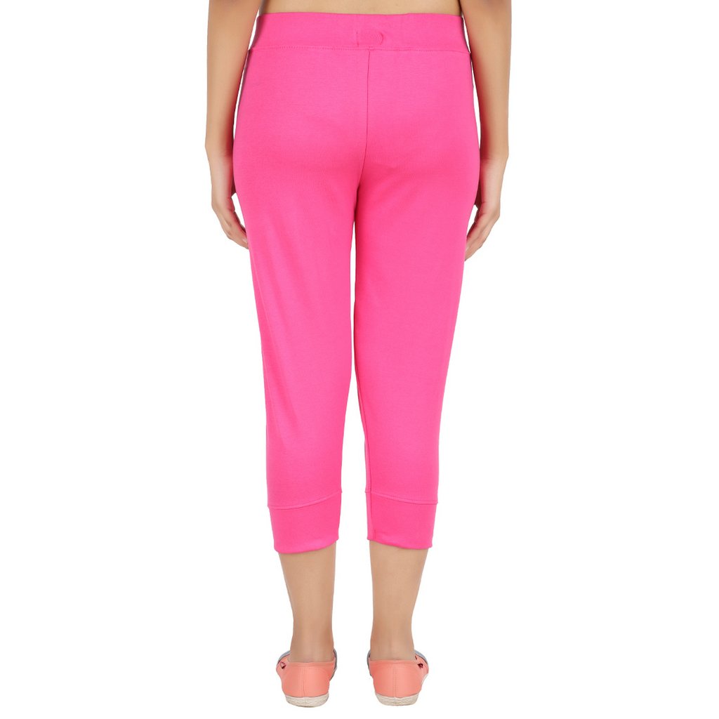 notyet byus women black capri pant with pocket