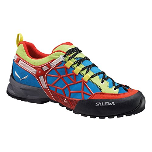 Salewa Men's MS Wildfire Pro Approach Shoe, Flame/Cactus, 10.5 M US