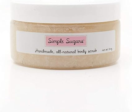 simple sugars body scrub