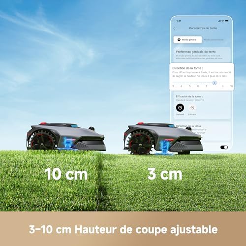LiDAX Ultra 1200 Robot Tondeuse sans Fil périphérique