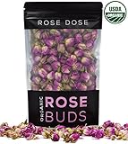 Zaran Saffron Rose Dose, USDA Organic Rose Bud Tea