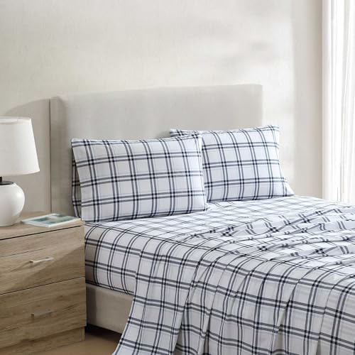 Nautica - Twin XL Bed Sheets, Lightweight Cotton Percale Bedding Set with Match…