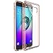 Ringke Fusion Compatible with Galaxy A3 2016 Case Crystal Clear PC Back TPU Bumper Drop Protection, Shock Absorption Technology (Attached Dust Cap) for Galaxy A3 2nd Gen 2016 - Rose Gold