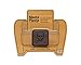 MastaPlasta Instant Self-Adhesive Premium Repair Patch. Pirate - Dark Brown - 2 x 2 Inch (5x5cm). Repair/Decorate Sofas, Car Seats, Jackets, Bags & More