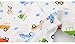 CHUNG Little Big boys Soft Modal Boxer Briefs Underwear 5 Pack Dinasaur Print 3-7Y, 6305 Truck, 3T