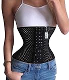 Gotoly Waist Trainer Corset for Weight Loss Sport Workout Tummy Fat Burner (3XL, Black)