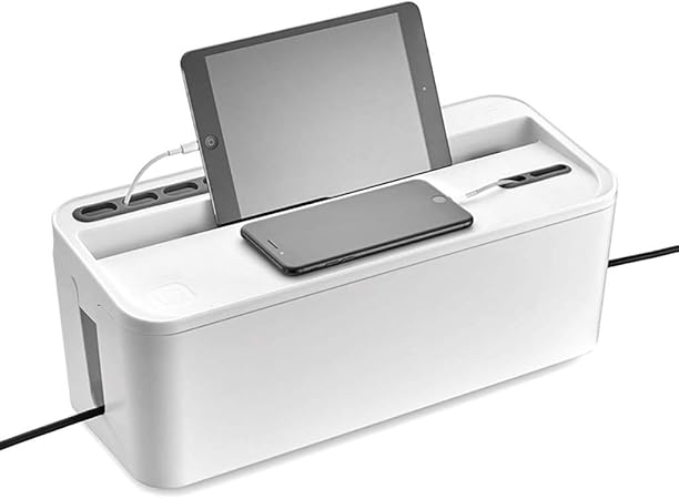 Organizador De La Caja De Cable, De Múltiples Funciones De La Cuerda Del Cable Del Cargador