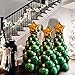 BONROPIN Christmas Balloon Garland Arch kit 96 Pieces Christmas tree Balloons for Christmas Party Decorations