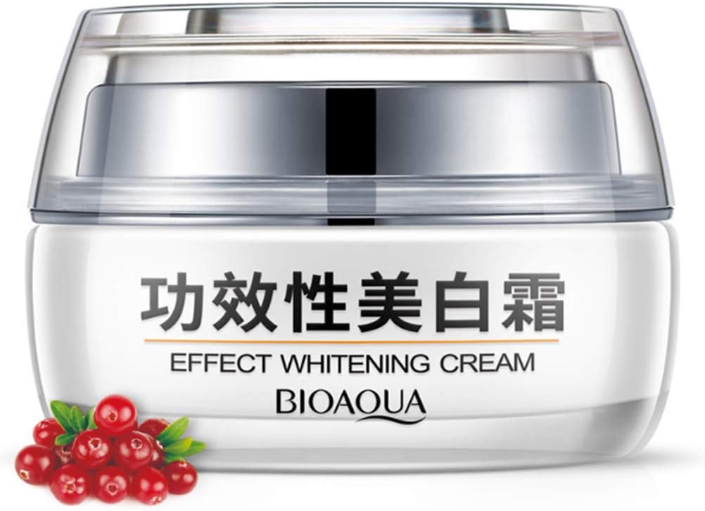 BIOAQUA Effect Whitening Cream Delicate Smooth Silky Texture Elastic Skin Care Nourishing Moisturizing 30g