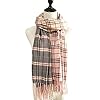 Yonhi Women's Large Blanket Wrap Shawl Scarves Warm Cozy Tartan Wrap Shawl Scarf