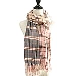 Yonhi Women's Large Blanket Wrap Shawl Scarves Warm Cozy Tartan Wrap Shawl Scarf Yonhi Women's Large Blanket Wrap Shawl Scarves Warm Cozy Tartan Wrap Shawl Scarf