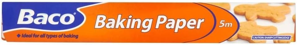 Baco Baking Paper (300mm x 5m) - Pack of 2
