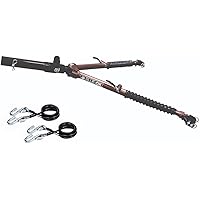Blue Ox BX7420 Class IV Avail 10,000 lb. Capacity Tow Bar with Safety Cable,Brown