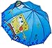 Kidorable Blue SpongeBob SquarePants Umbrella for Boys With Fun Pop-Up Squid