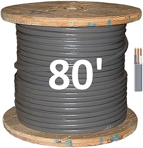 8/2 UF (Underground Feeder - Direct Earth Burial) Cable