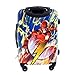 DC Comics Luggage Flash 21 Inch Spinner Rolling Upright Hardsided Luggage, Multi-Colored