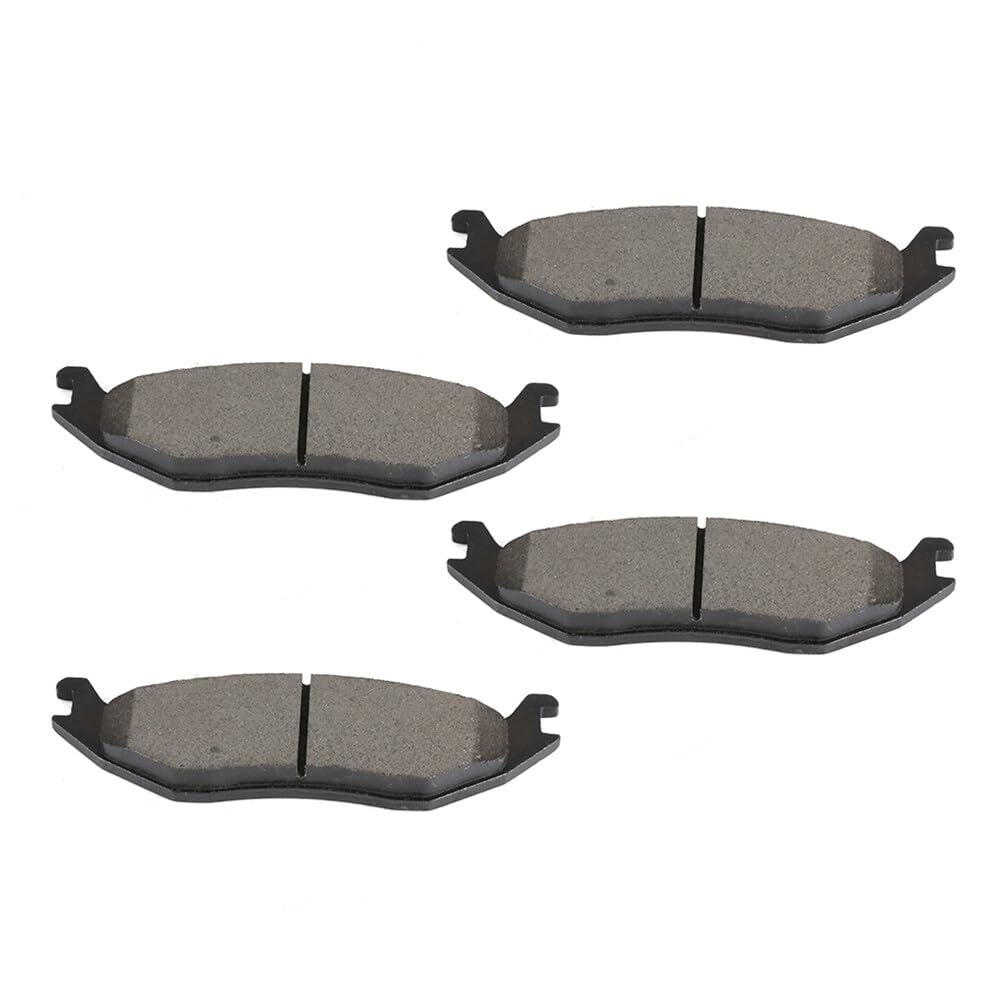 cciyu D967 Rear Semi-Metallic Disc Brake Pads Kit