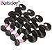 Bestsojoy Peruvian Virgin Hair 4 Bundles Body Wave 10A Unprocessed Peruvian Body Wave Hair Weft 100% Human Hair Weave Extensions (18 20 22 24)