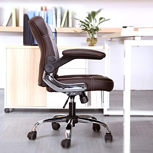 Myka's Ergonomic Leather Executive Office Chair High Back Computer