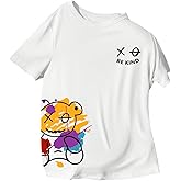 GORGLITTER Women's Bear Graphic Tees Short Sleeve Crew Neck Cool T-Shirt Tops