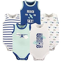 Luvable Friends Unisex Baby Cotton Sleeveless