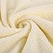 Adeeing 4-Pack Towels Bamboo Fiber 14x30inches Absorbent Smooth Soft Cotton Hand Towel Gym Towel Bath Towel Wash Cloths Washcloths,White