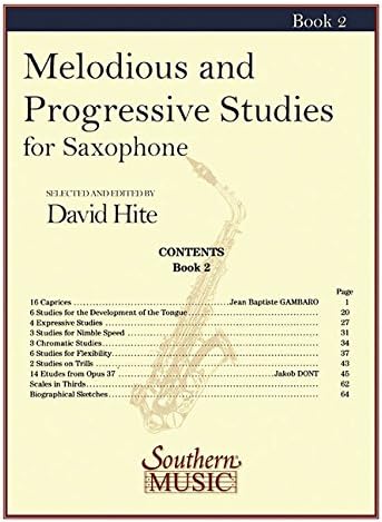 Melodious and Progressive Studies, Book 2: Saxophone