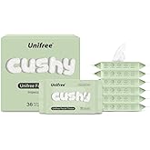 Unifree Facial Towels I Towelettes I Dry Wipes I Makeup Remover I Facial Tissues I On-the-go Convenient Pack (360 count)