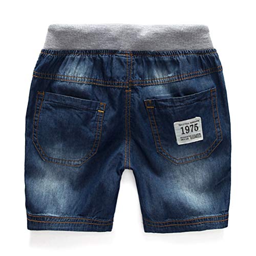 Mallimoda Boys Denim Jeans Washed Pull 