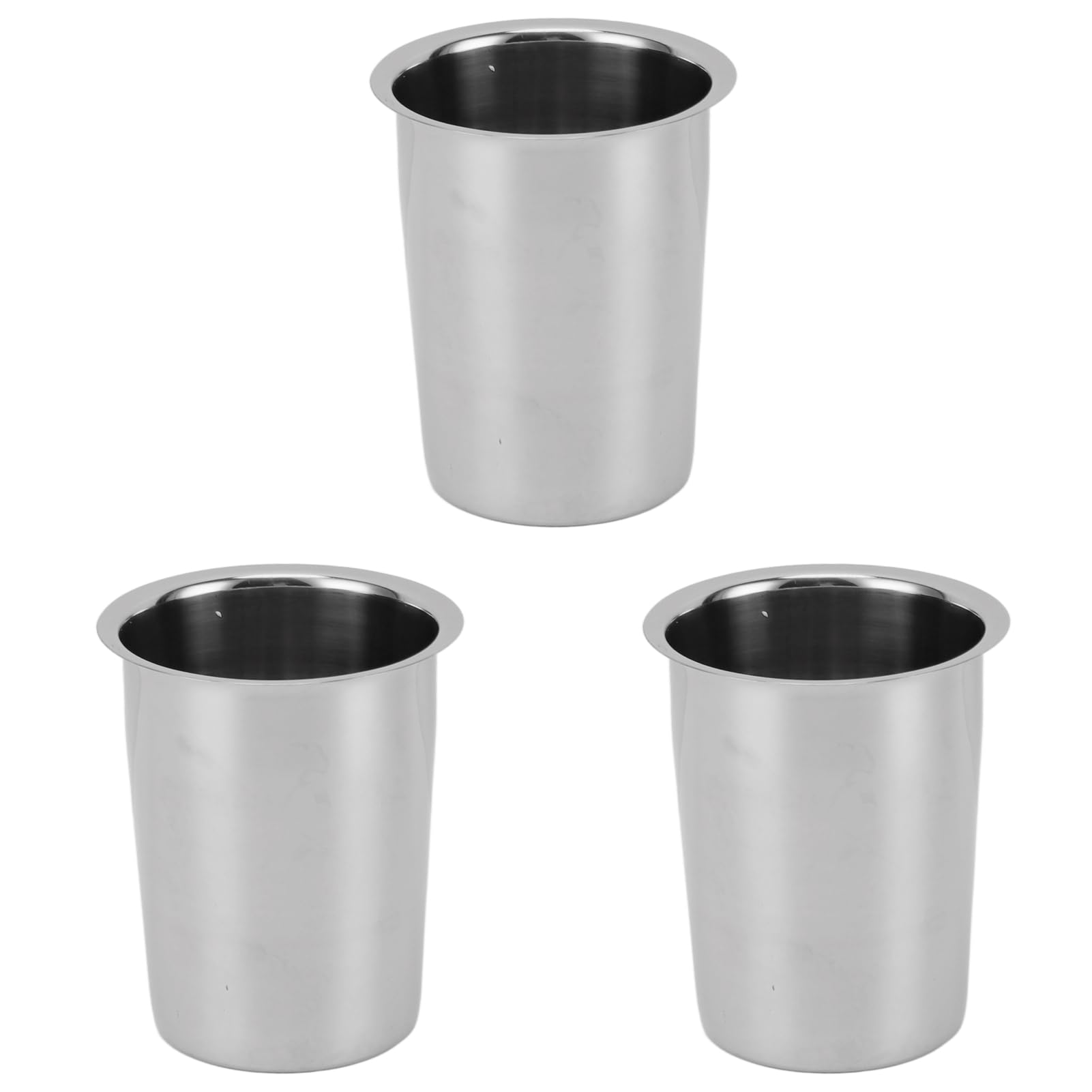 Photo 1 of TOPINCN 3Pcs Stainless Steel Cooking Utensil Holder, Kitchen Utensil Holder Multipurpose Silverware Caddy Utensil Caddy Spoon Holder Large Capacity Cooking Utensil Organizer for Countertop
