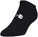 Under Armour Adult Heatgear Solo Socks, 3-Pairs, Black, Large