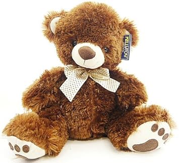 Amazon くまさん ぬいぐるみ 40センチ 茶色 テディベア風 ぬいぐるみ おもちゃ