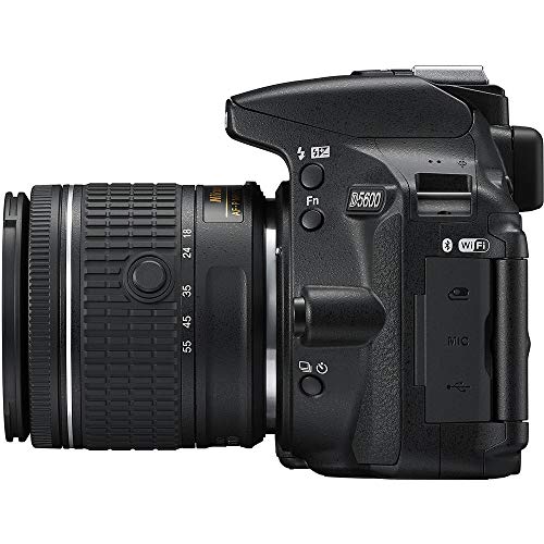 Nikon D5600 24.2MP DSLR Digital Camera with AFP DX 1855mm Lens (1576