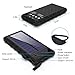 Solar Charger, FKANT 16000mAh Solar Phone Charger IPX7 Waterproof Portable Solar Power Bank External Battery Pack Dual USB for iPhone and Other Smart Devices- with 4LED Flashlight and Carabiner