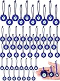 50 Pcs Turkish Blue Evil Eye Beads Charms Evil Eye