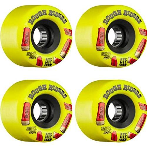 Bones Wheels ATF Rough Rider Shotgun Yellow Skateboard Wheel