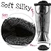 Women's DailyShoes Up Ankle High Mid Calf Artic Warm Fur Water Resistant Eskimo Snow Boots