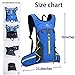 Mixi Hydration Backpack Pack Water Backpack with 2L Water Bladder Perfect for Running Cycling Hiking Climbing Pouch with Storage Bag